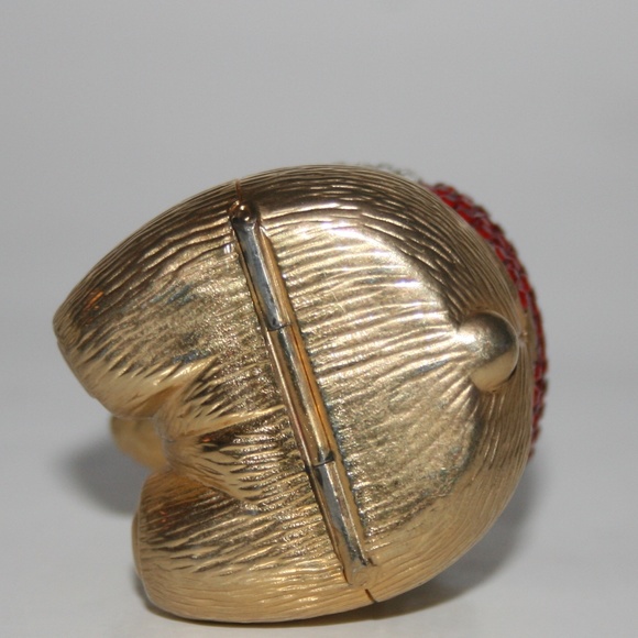 Judith Leiber Vintage Teddy Bear Pillbox Trinket - Picture 2 of 4